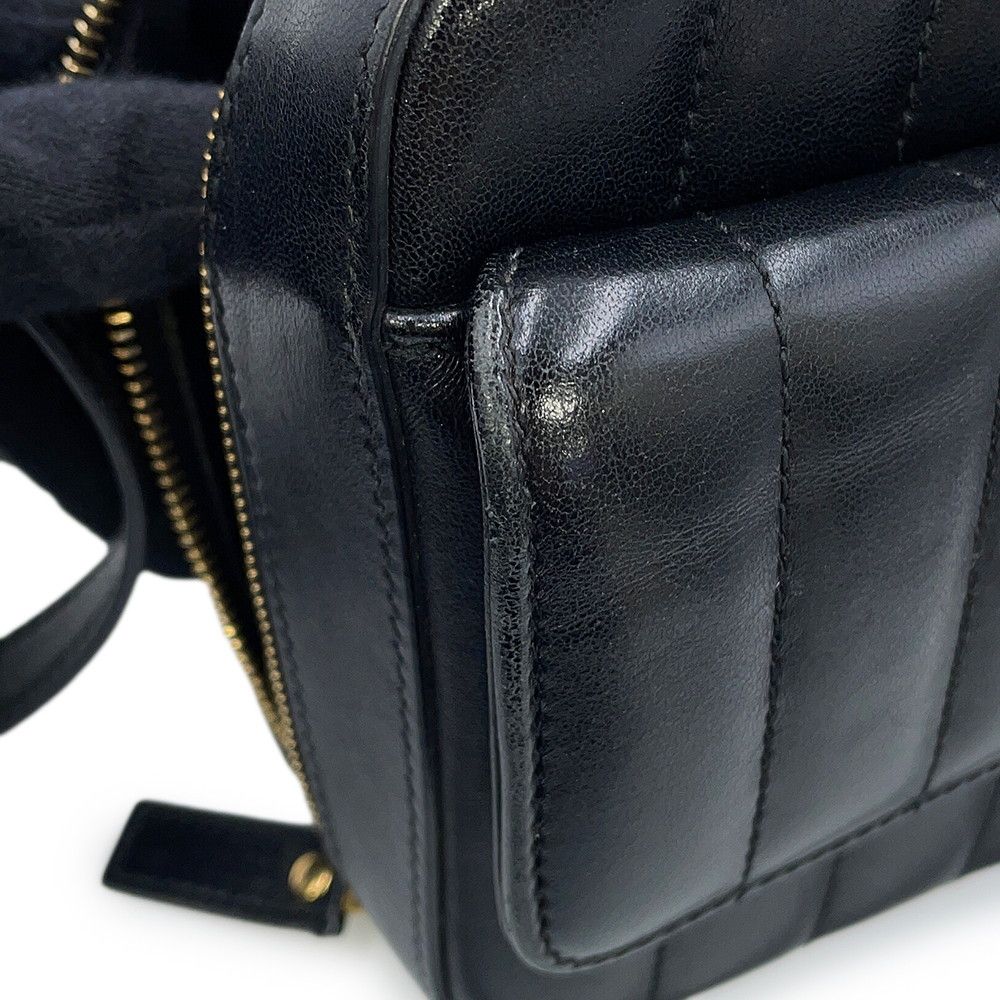 Saint Laurent Paris Shoulder Bag Vicki Leather Black — view 8