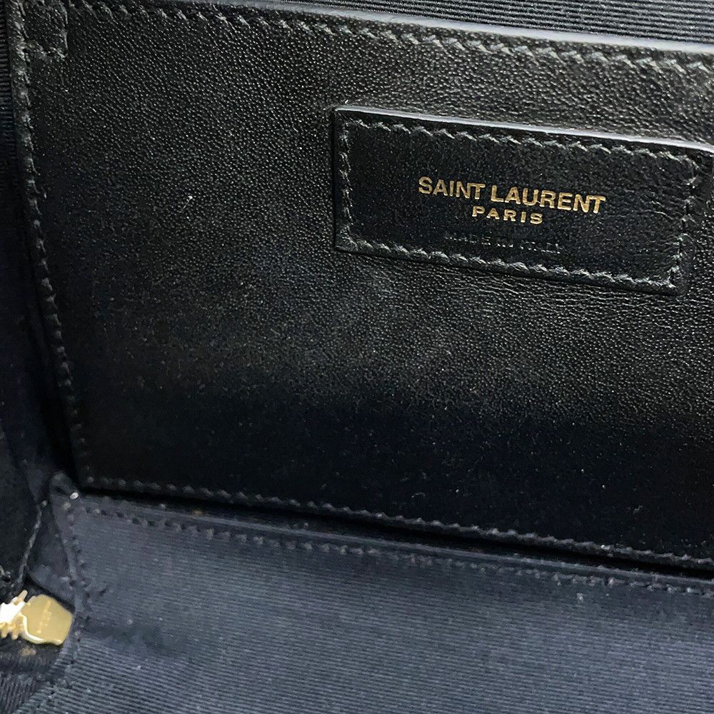 Saint Laurent Paris Shoulder Bag Vicki Leather Black — view 9
