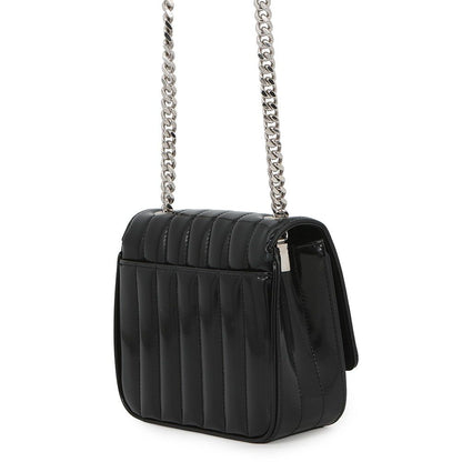 Saint Laurent Paris Chain Shoulder Bag Vicky Small Patent Leather Black — view 2