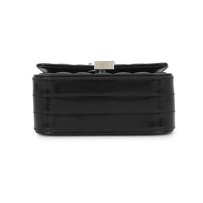 Saint Laurent Paris Chain Shoulder Bag Vicky Small Patent Leather Black — view 3