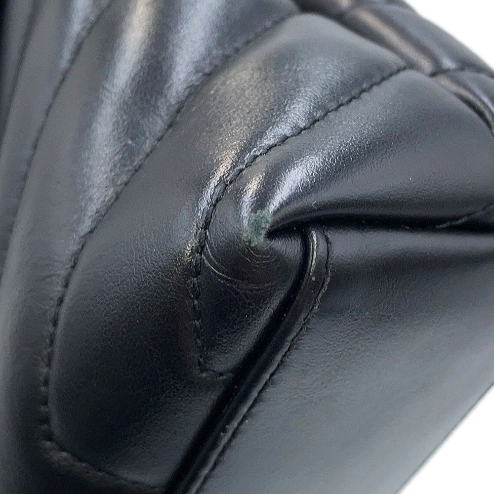 Saint Laurent Paris Chainshoulder Lou Small Cuffleather Black Handbag — view 7
