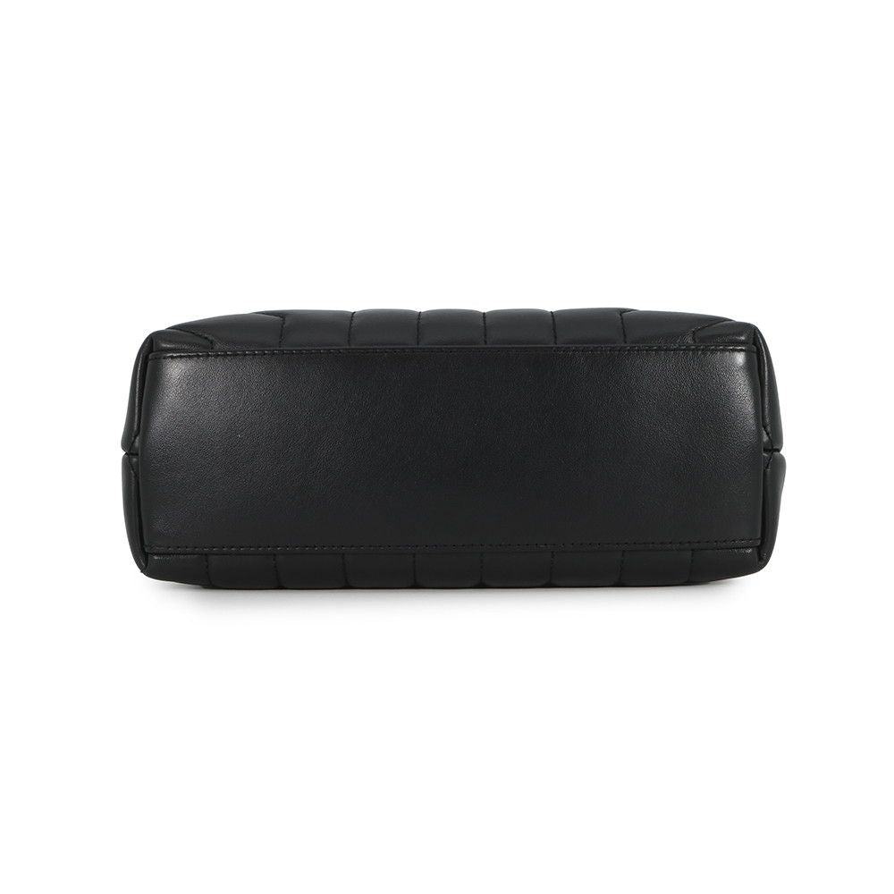 Saint Laurent Paris Chainshoulder Lou Small Cuffleather Black Handbag — view 3