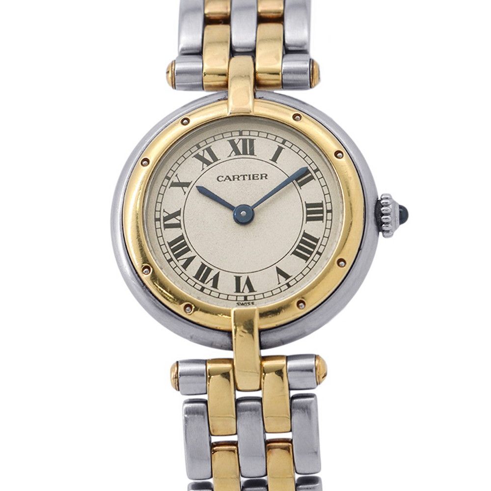 Cartier Panthere Vendome SM 2 Row Watch Ivory Dial Quartz