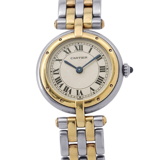 Cartier Panthere Vendome SM 2 Row Watch Ivory Dial Quartz