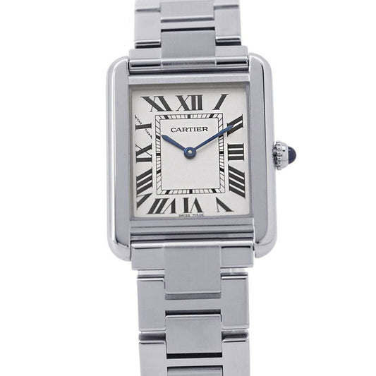 Cartier Tank Solo SM Watch Silver Dial