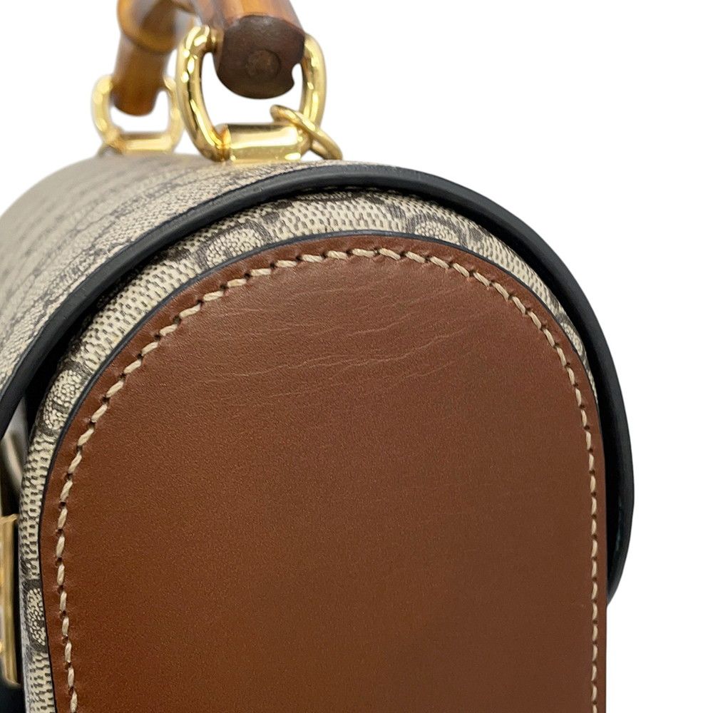 Gucci Padlock GG Small Bamboo Supreme 2-Way Shoulder Bag — view 7
