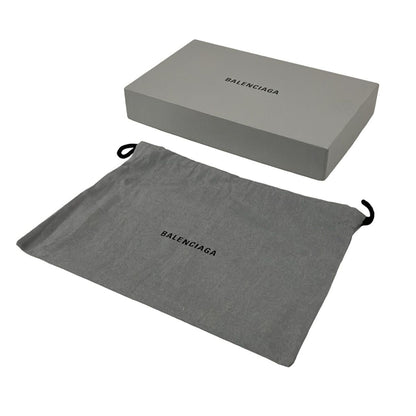 Balenciaga Wallet Silver Zip Around Leather — view 6