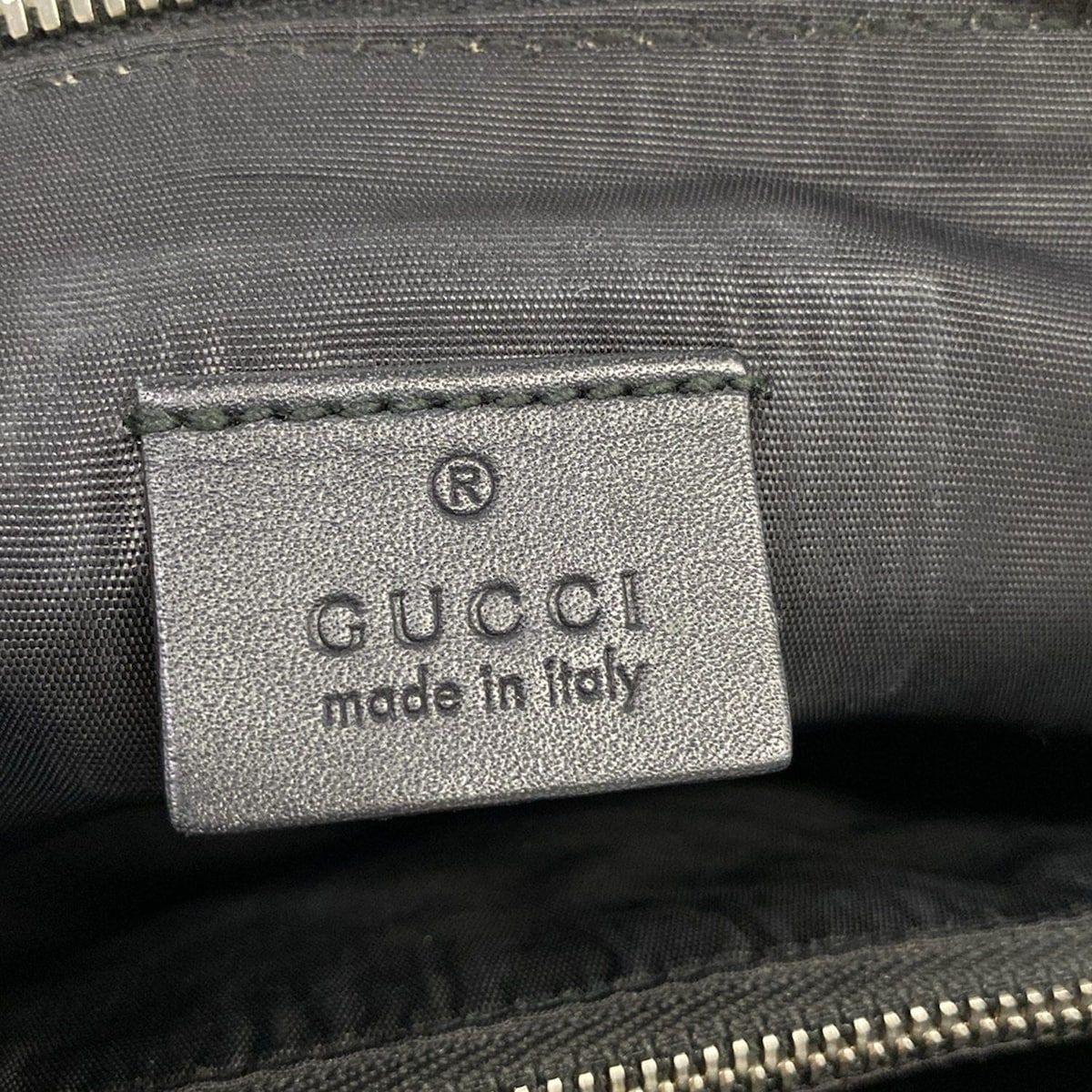 Gucci Shoulder Bag Guccy Black Gold Leather — view 9