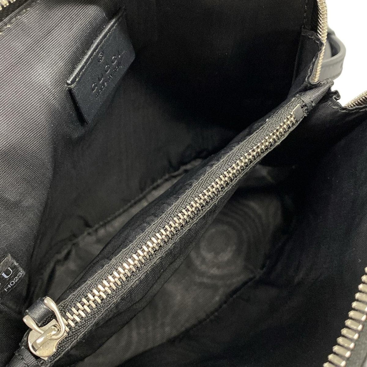 Gucci Shoulder Bag Guccy Black Gold Leather — view 7