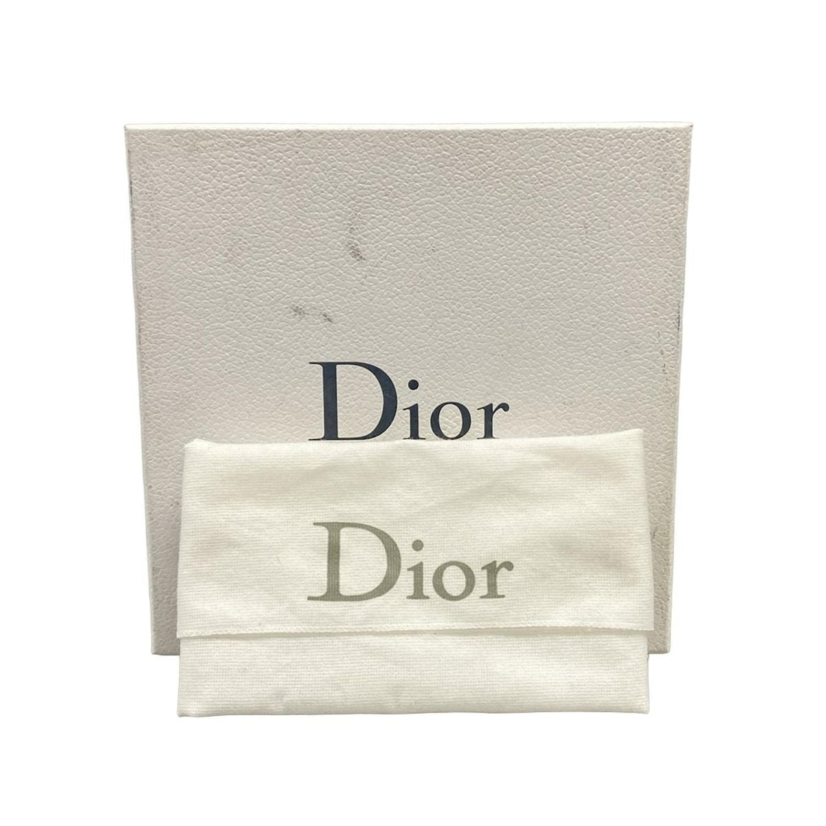 Dior Shoulder Bag New Rock Cannage Stitch Navy Chain Leather — view 8