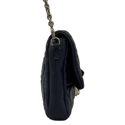 Dior Shoulder Bag New Rock Cannage Stitch Navy Chain Leather — view 2