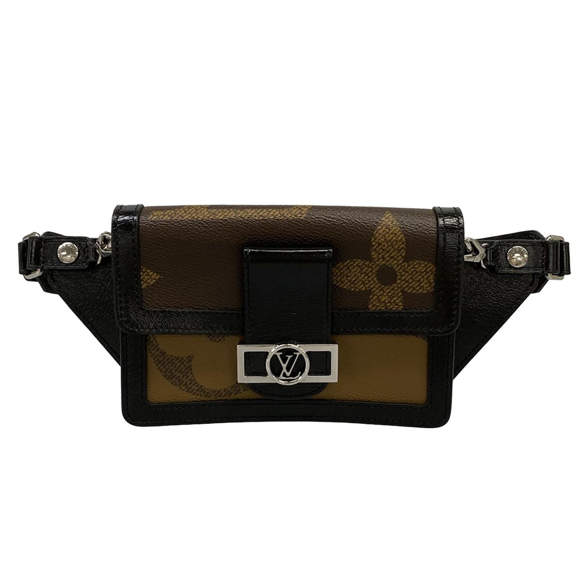 Louis Vuitton Waist Pouch Monogram Reverse Bum Bag Fine