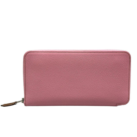 Hermes Wallet Azap Long Silk in Pink Silver