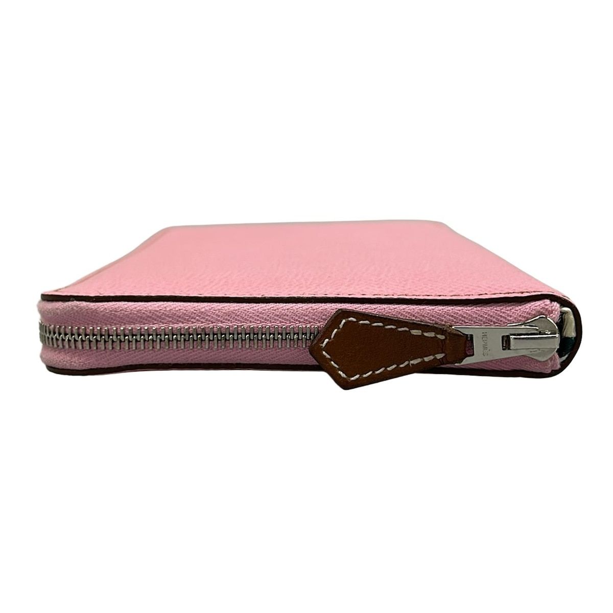 Hermes Wallet Azap Long Silk in Pink Silver — view 9
