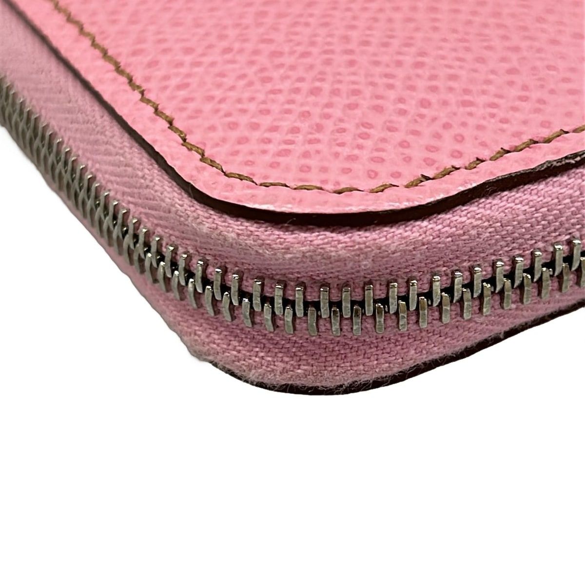 Hermes Wallet Azap Long Silk in Pink Silver — view 7