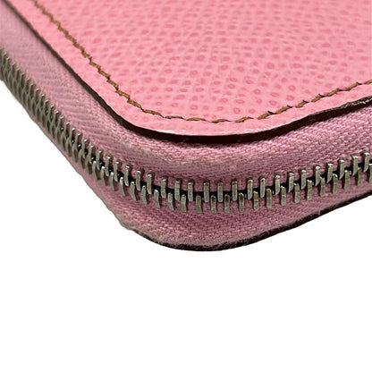 Hermes Wallet Azap Long Silk in Pink Silver — view 7