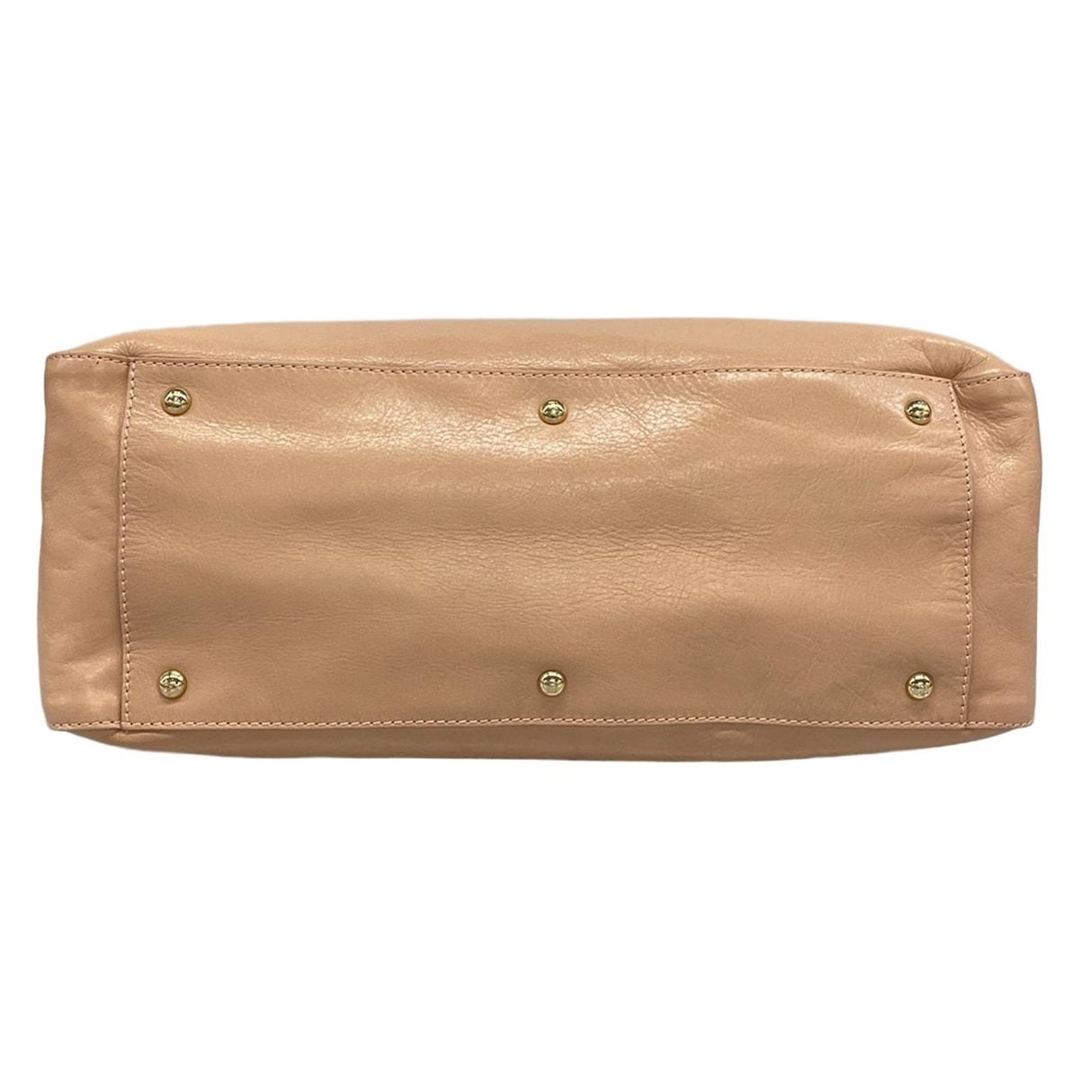 Fendi Tote Pink Leather — view 5