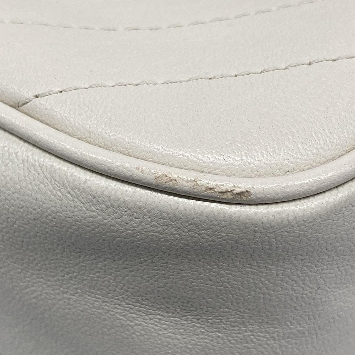 Gucci Shoulder Bag Blanc Ivory Leather — view 6