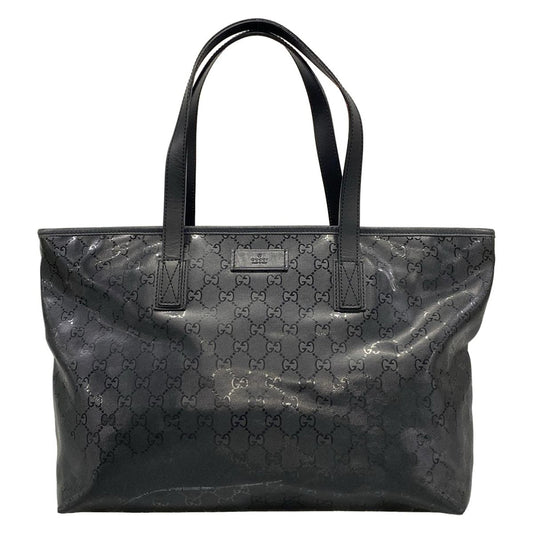 Gucci Shoulder Bag Imprime Black Leather