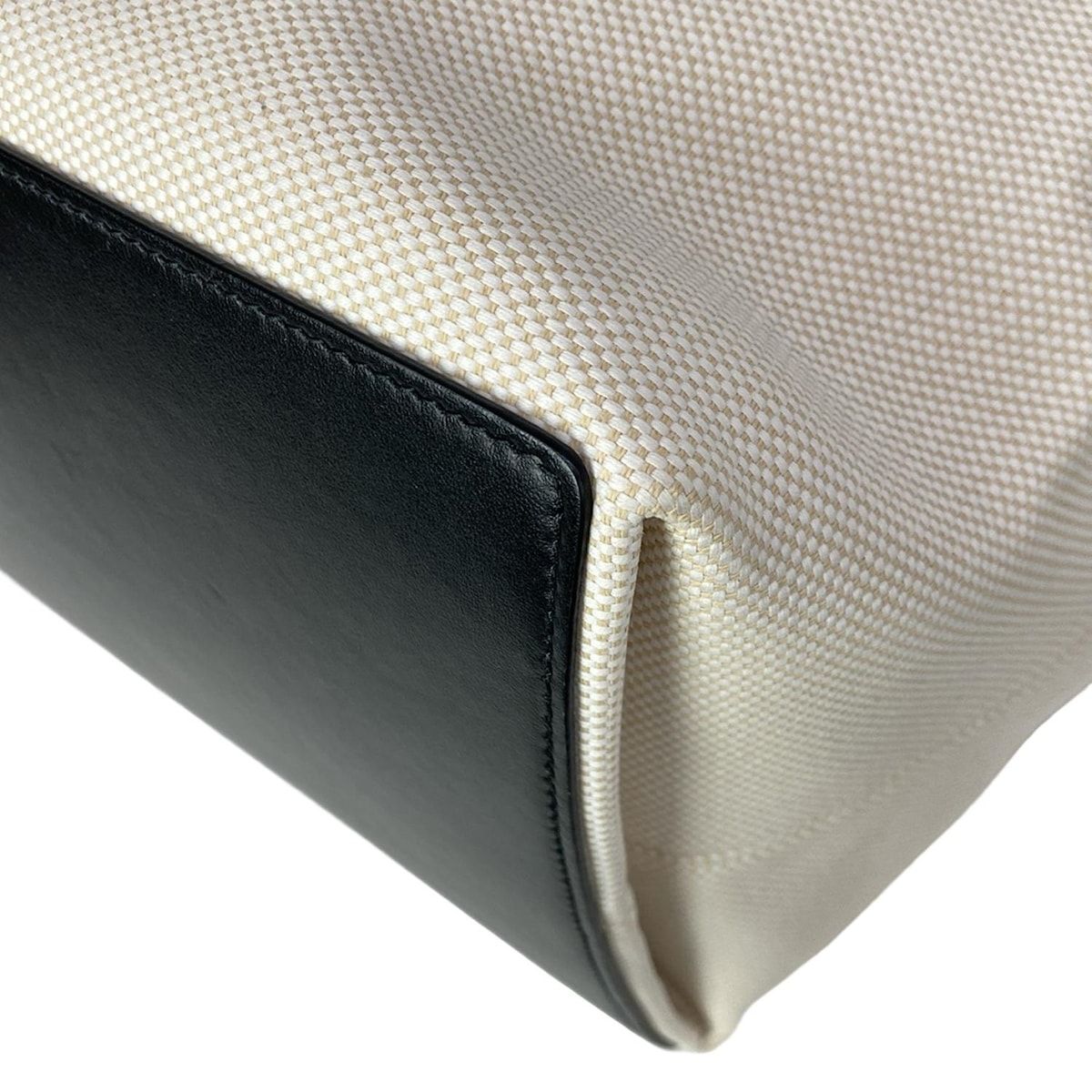 Dior Tote Toujour Ivory Black Leather — view 9