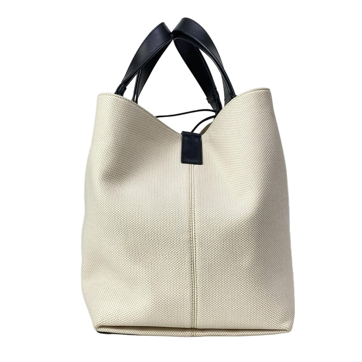 Dior Tote Toujour Ivory Black Leather — view 4