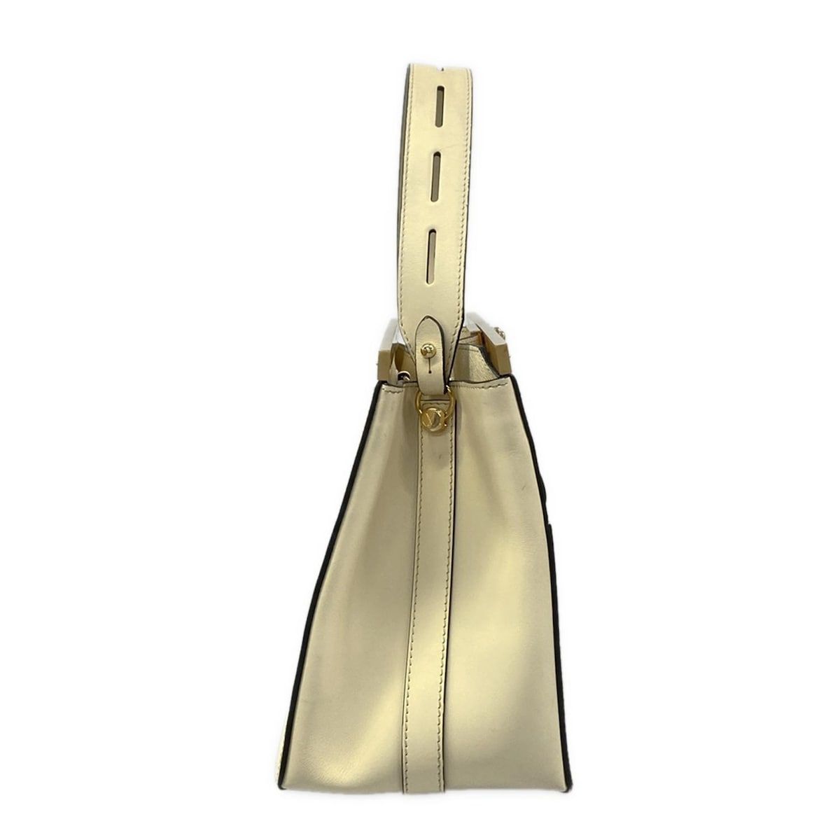 Louis Vuitton Handbag Taiga City Frame Ivory Leather — view 2
