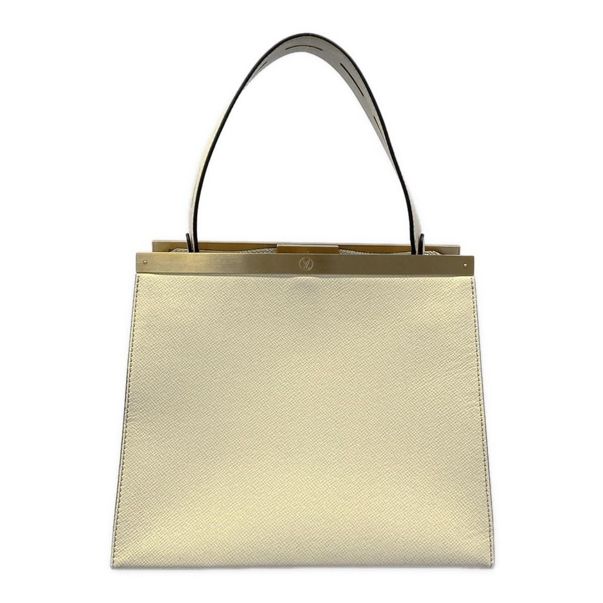 Louis Vuitton Handbag Taiga City Frame Ivory Leather — view 3