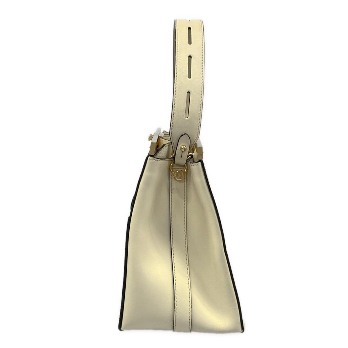 Louis Vuitton Handbag Taiga City Frame Ivory Leather — view 4