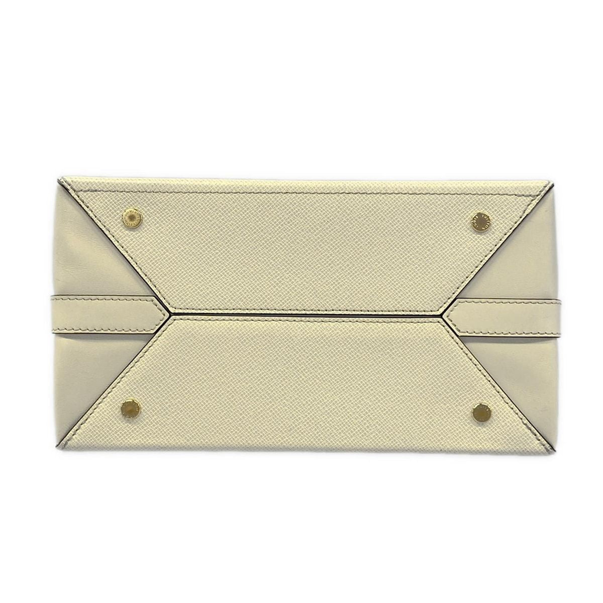 Louis Vuitton Handbag Taiga City Frame Ivory Leather — view 5