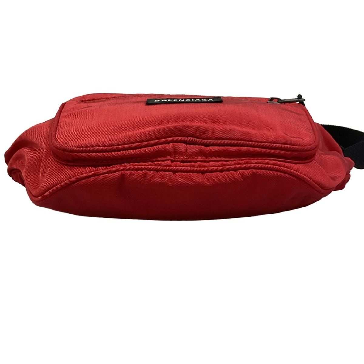 Balenciaga Waist Pouch Explorer Belt Pack Red Black — view 5