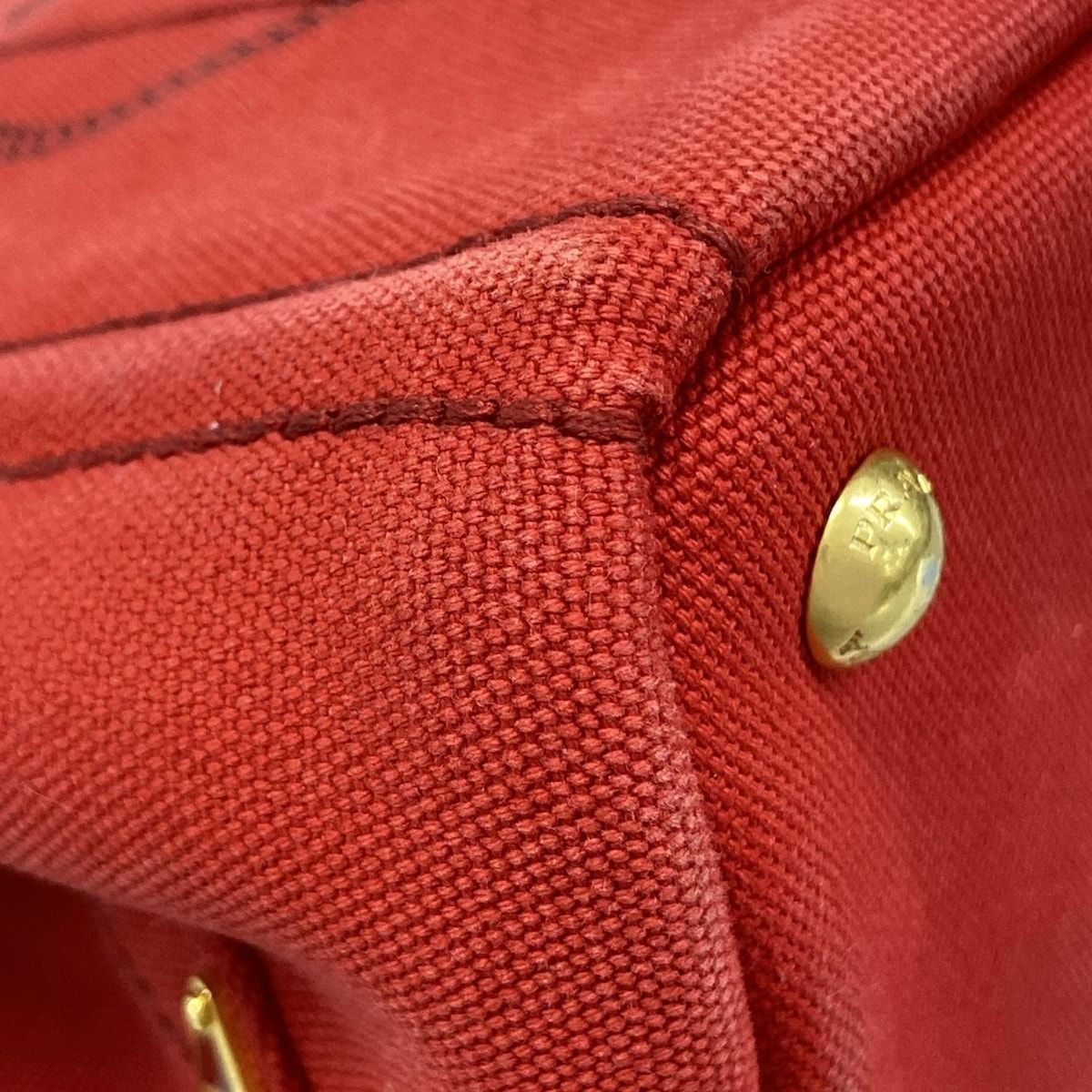 Prada Tote Canapa Red — view 6