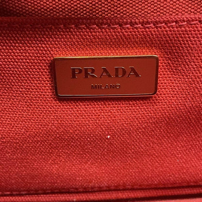 Prada Tote Canapa Red — view 8