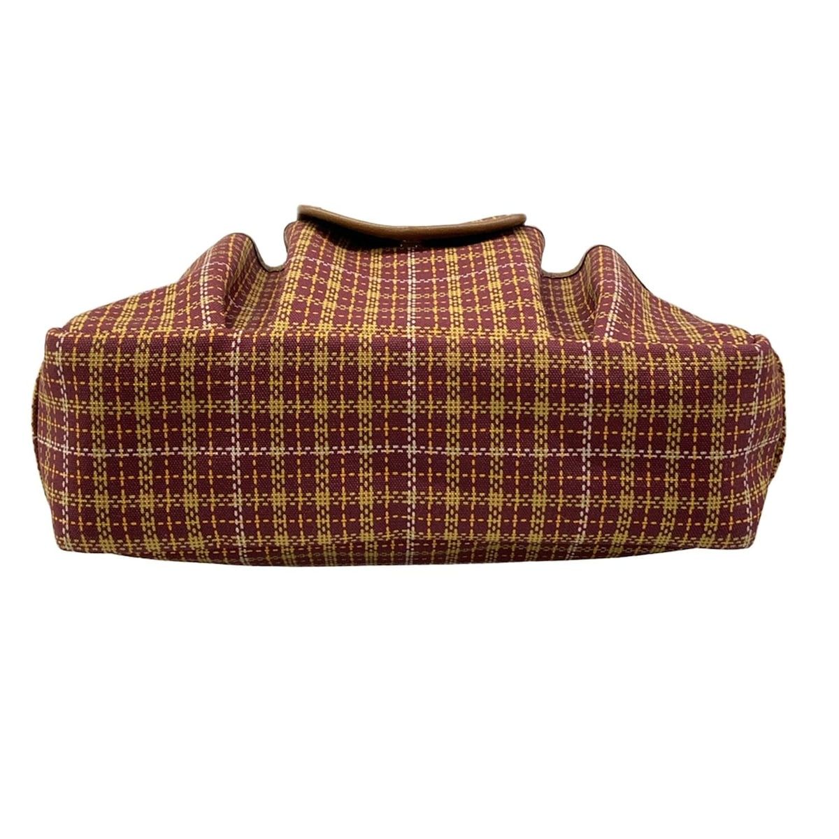 Gucci Tote Interlocking Bordeaux Brown Multi Children's Collection Leather — view 5
