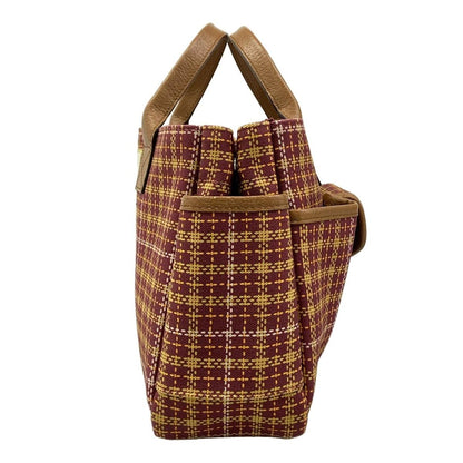 Gucci Tote Interlocking Bordeaux Brown Multi Children's Collection Leather — view 2