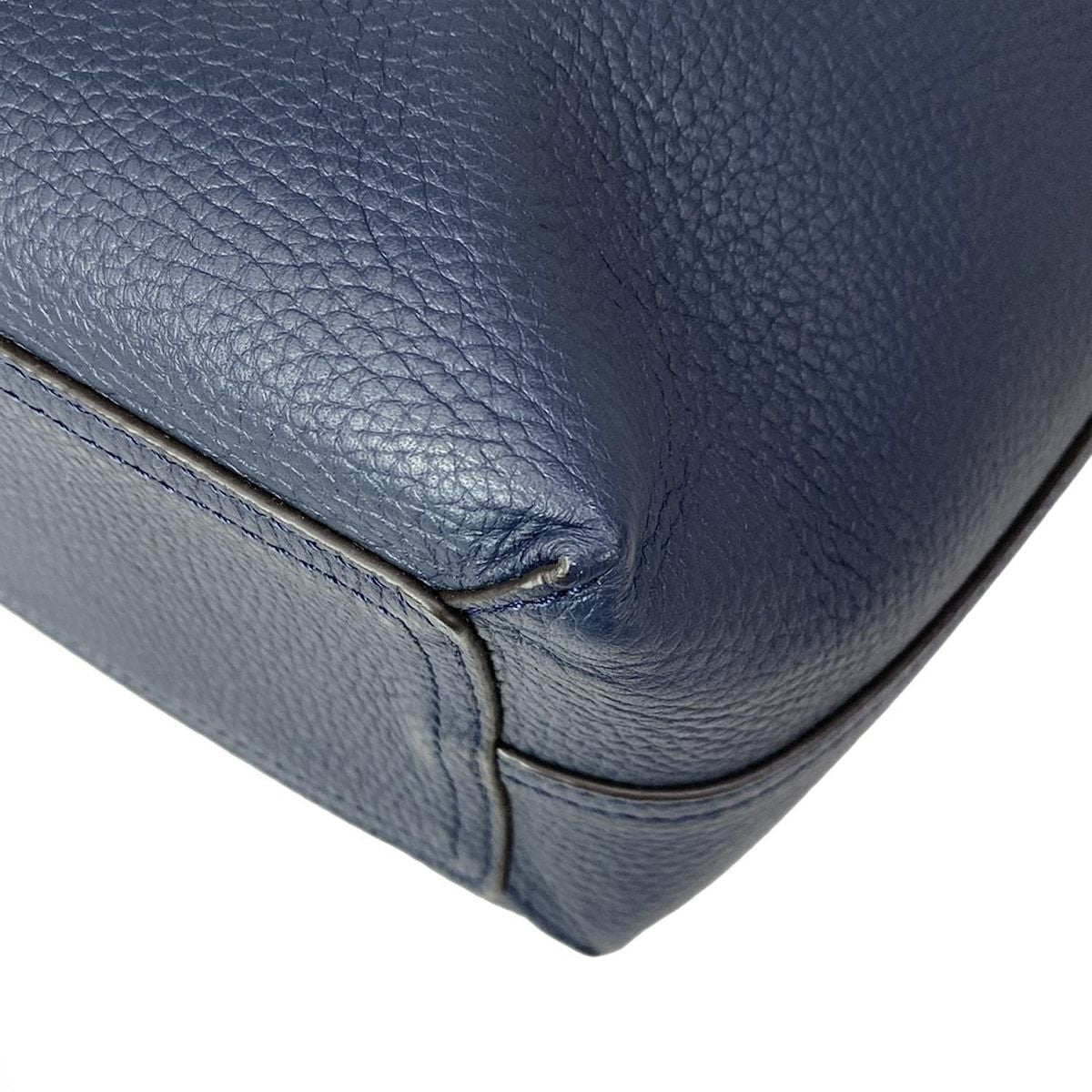 Louis Vuitton Tote Cuir Taurillon Cover Voyage NV Navy Leather Cowhide — view 9