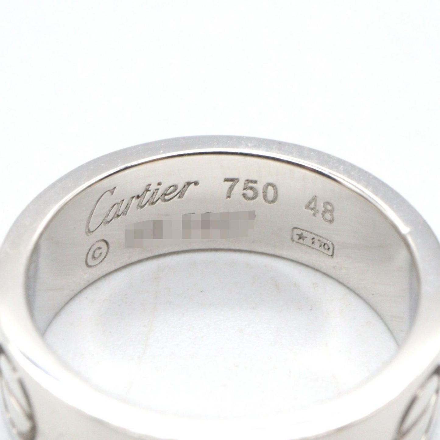 Cartier Ring Love 18k White Gold — view 3