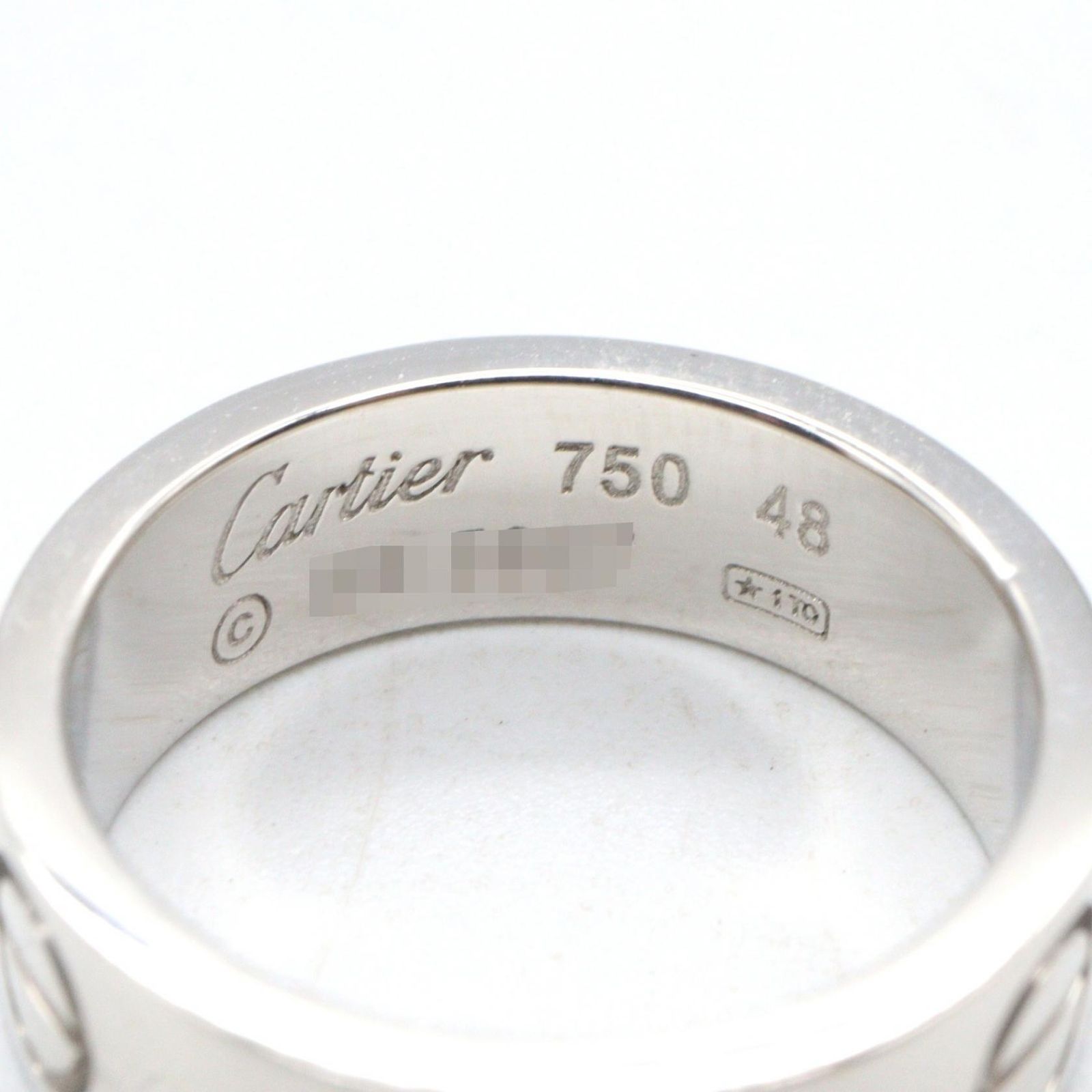 Cartier Ring Love 18k White Gold — view 3