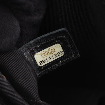 Chanel Shoulder Bag Black Caviar Leather Chain — view 5