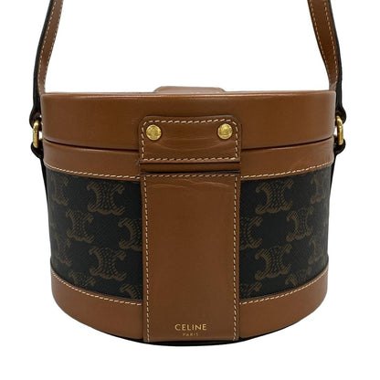 Celine Shoulder Bag Tambour Tan — view 3