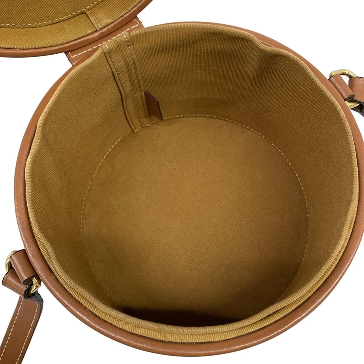 Celine Shoulder Bag Tambour Tan — view 7