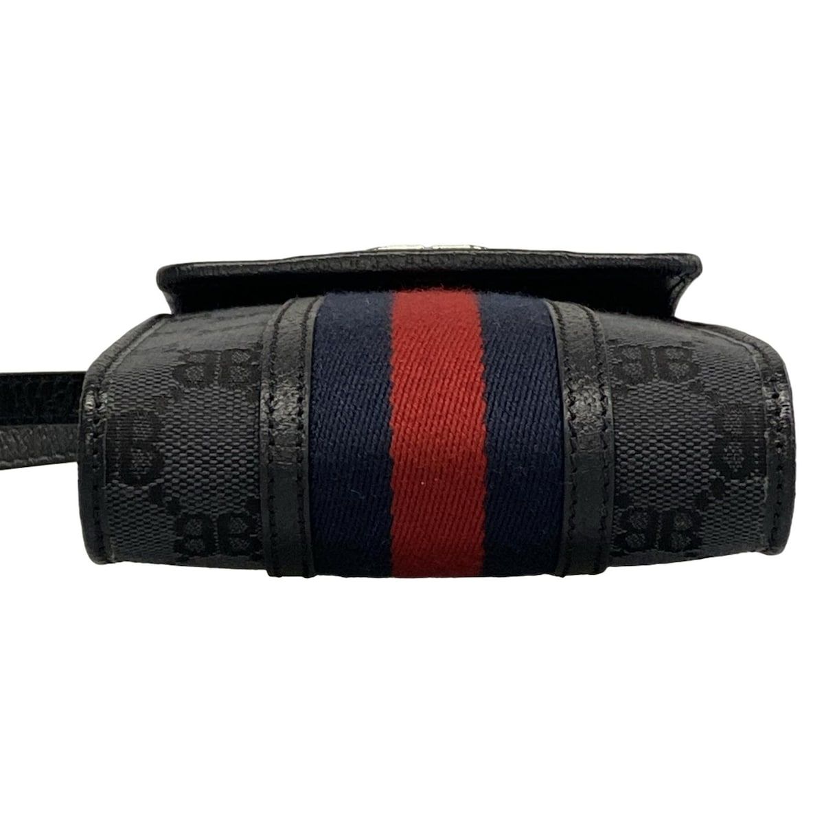 Gucci Shoulder Bag the Hacker Project Phone Black Dark Navy Red Collaboration — view 5
