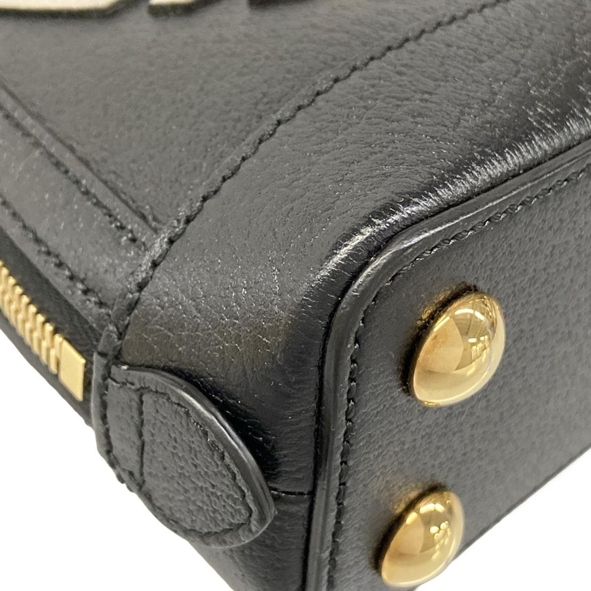 Gucci Handbag Horsebit Black White Adidas Collaboration Leather — view 6