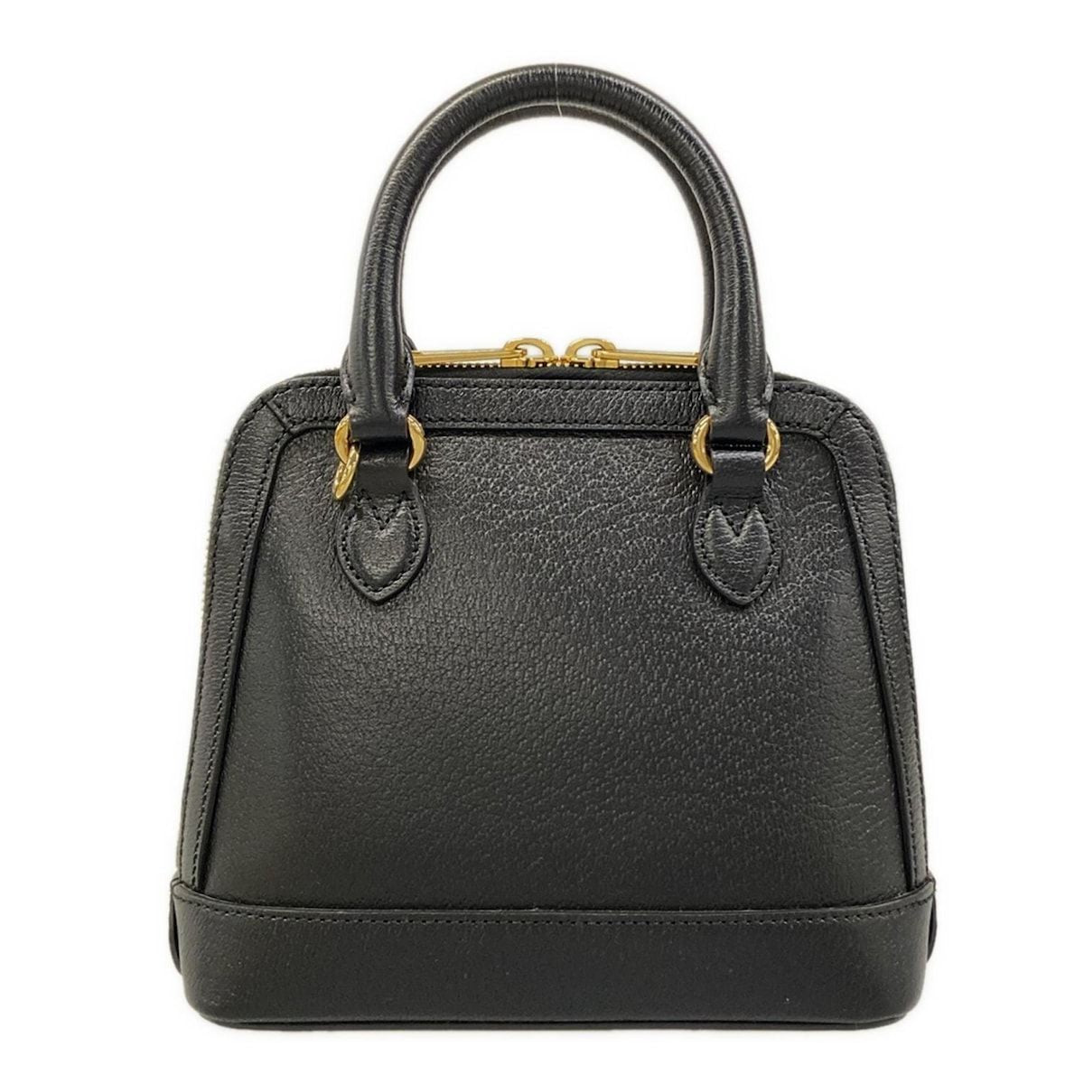 Gucci Handbag Horsebit Black White Adidas Collaboration Leather — view 3