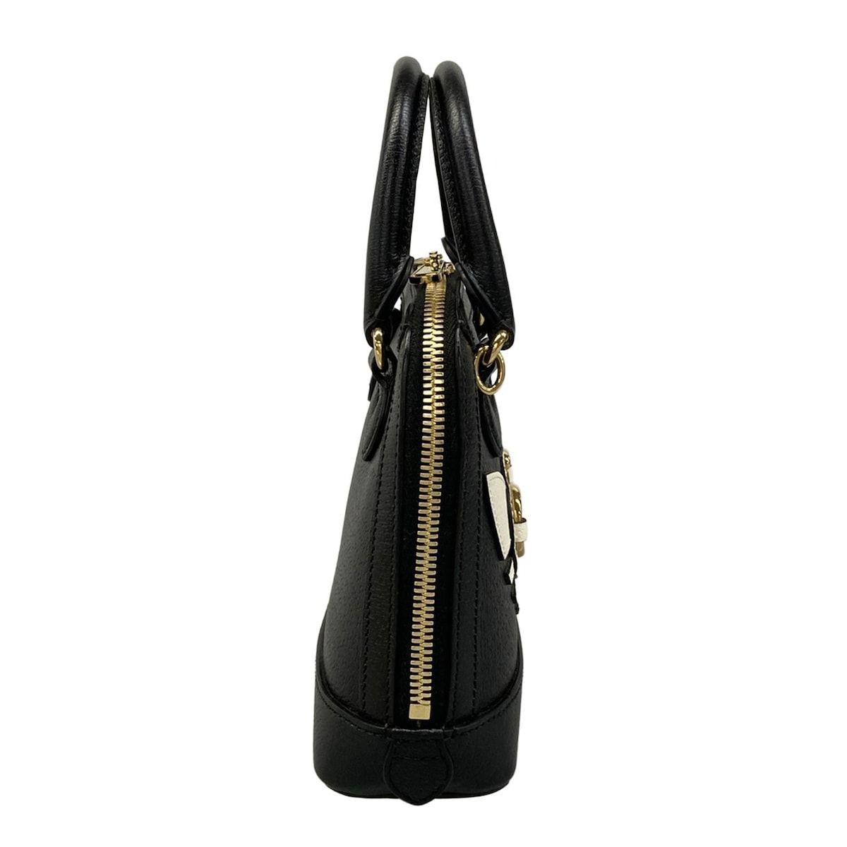 Gucci Handbag Horsebit Black White Adidas Collaboration Leather — view 2