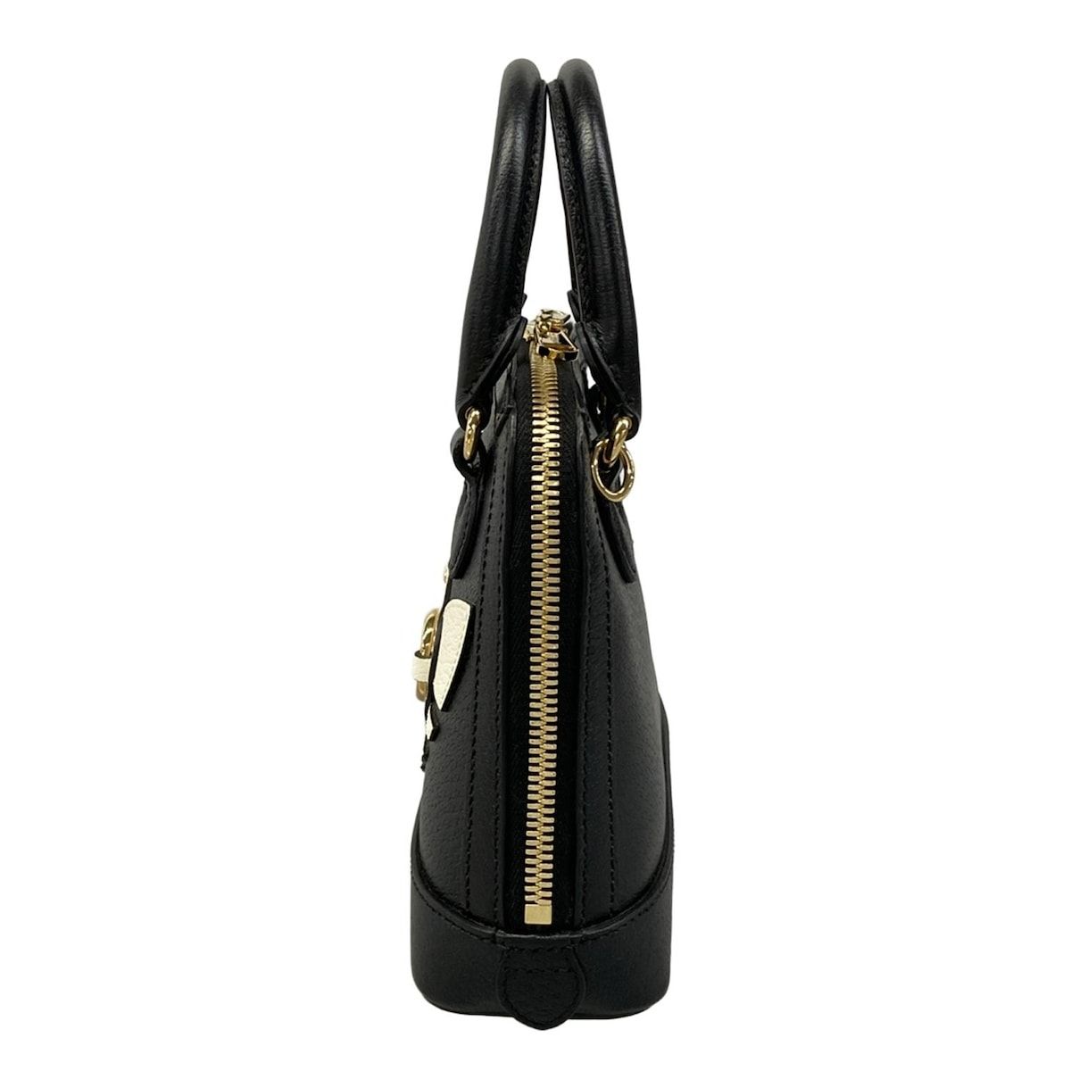 Gucci Handbag Horsebit Black White Adidas Collaboration Leather — view 4
