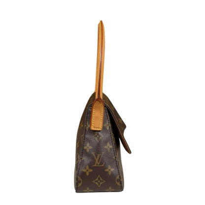 Louis Vuitton Mini Looping Monogram Handbag Canvas Brown — view 4