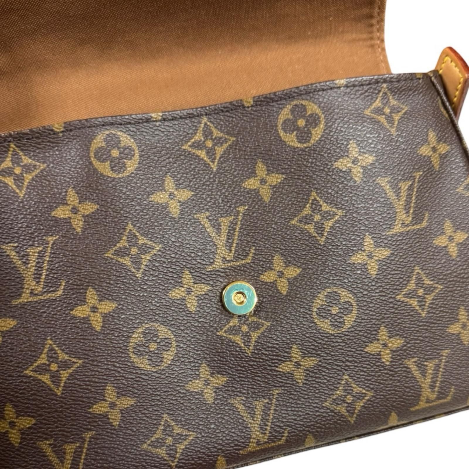 Louis Vuitton Mini Looping Monogram Handbag Canvas Brown — view 9