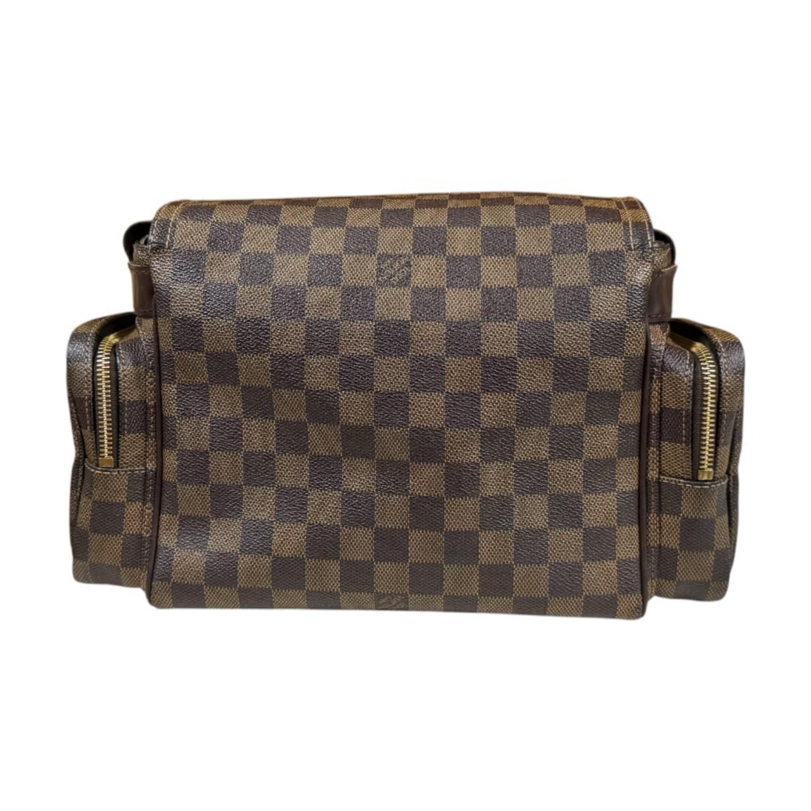 Louis Vuitton Reporter Mel Vert Damier Shoulder Bag Canvas Brown — view 3