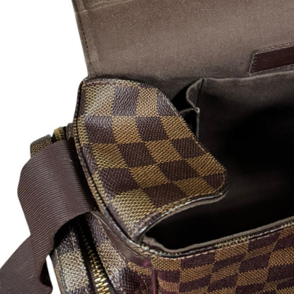Louis Vuitton Reporter Mel Vert Damier Shoulder Bag Canvas Brown — view 7