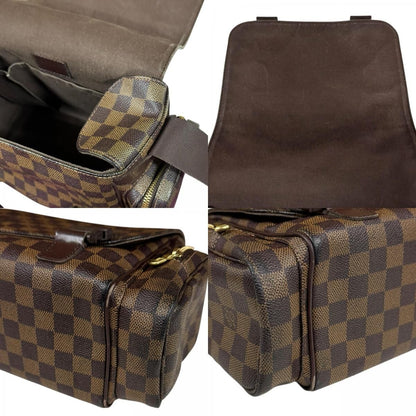 Louis Vuitton Reporter Mel Vert Damier Shoulder Bag Canvas Brown — view 8